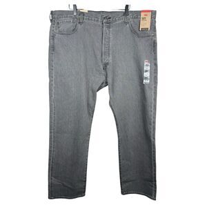 Levis‎ 501 Jeans New Mens Original Button Fly Color Grey 42x30 NWT